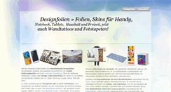 Desktop Screenshot of designfolie.org